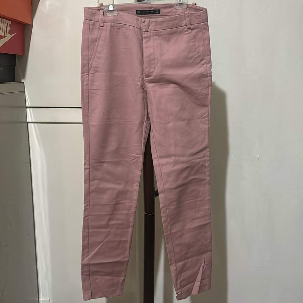 mauve pink Zara pants